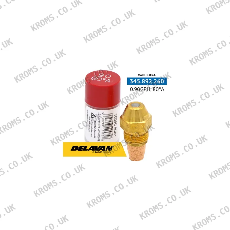 Delavan Oil nozzles 00090-80A1