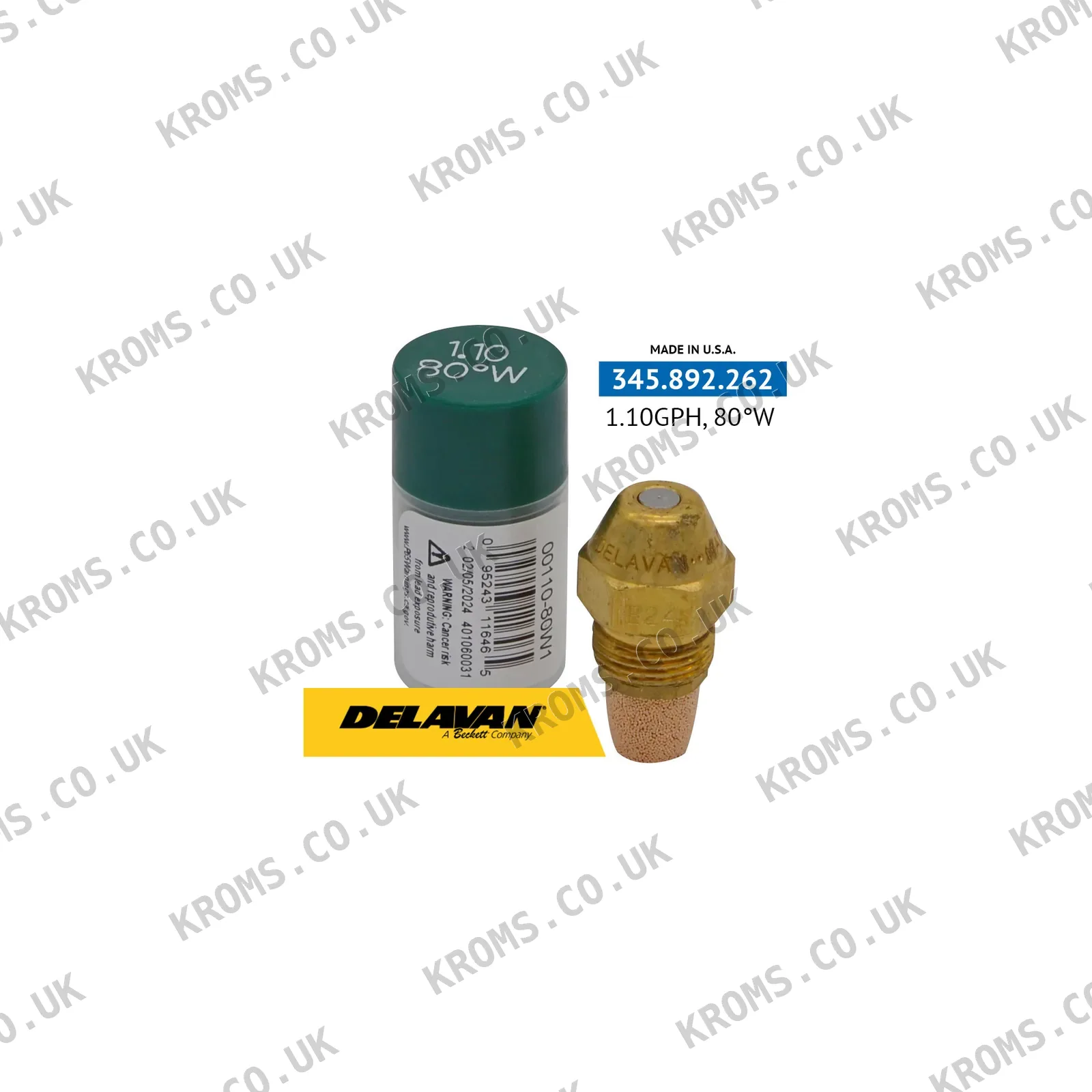 Delavan Oil nozzle 00110-80W1