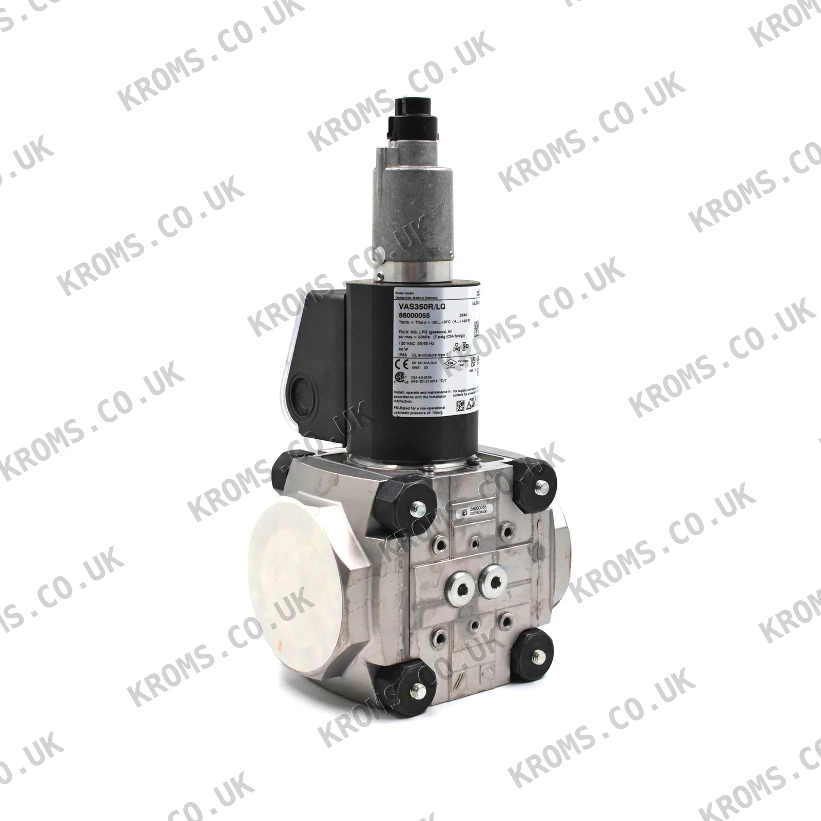 Kromschroder Gas solenoid valve VAS350R/LQ 88000055