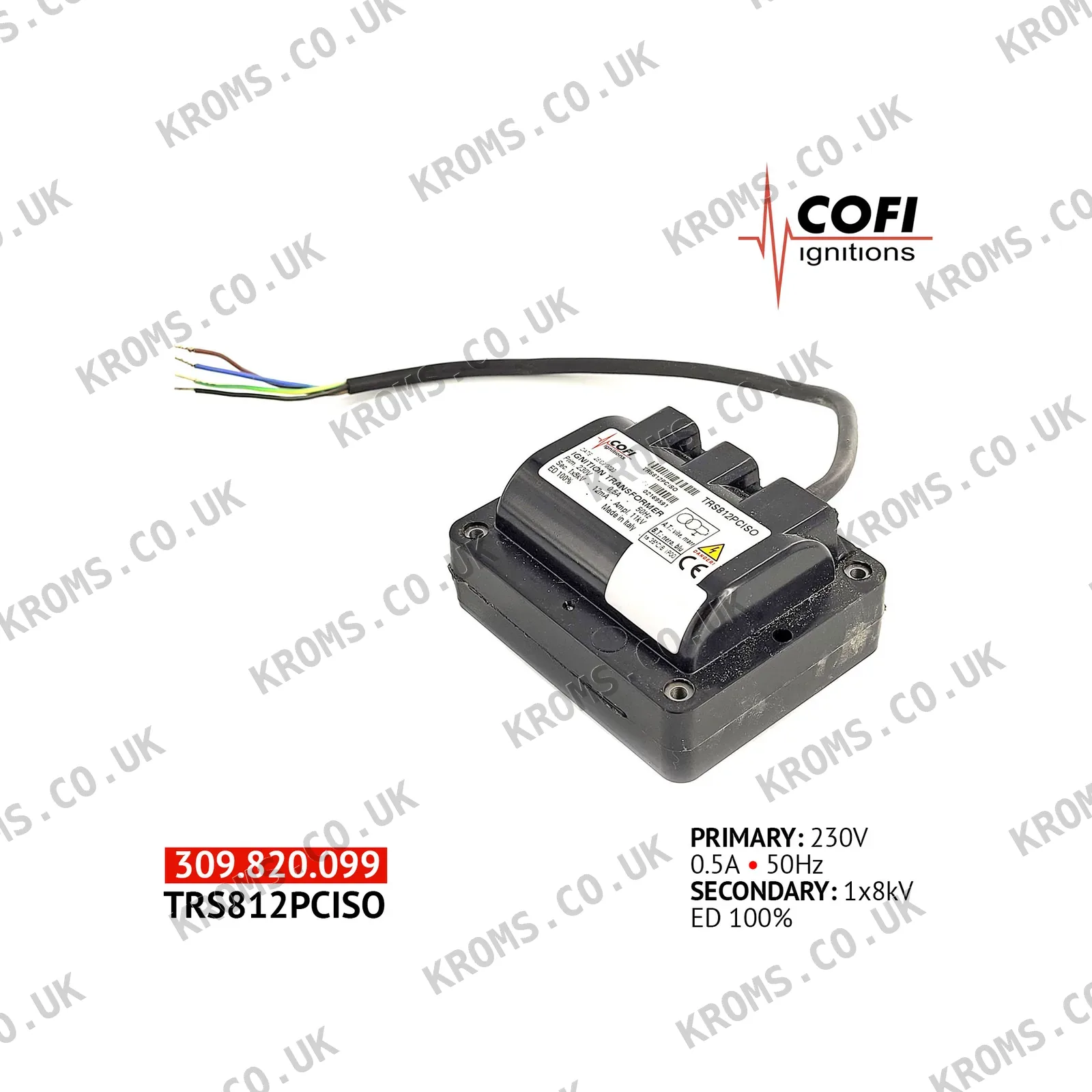 Cofi Ignition transformer TRS812PCISO