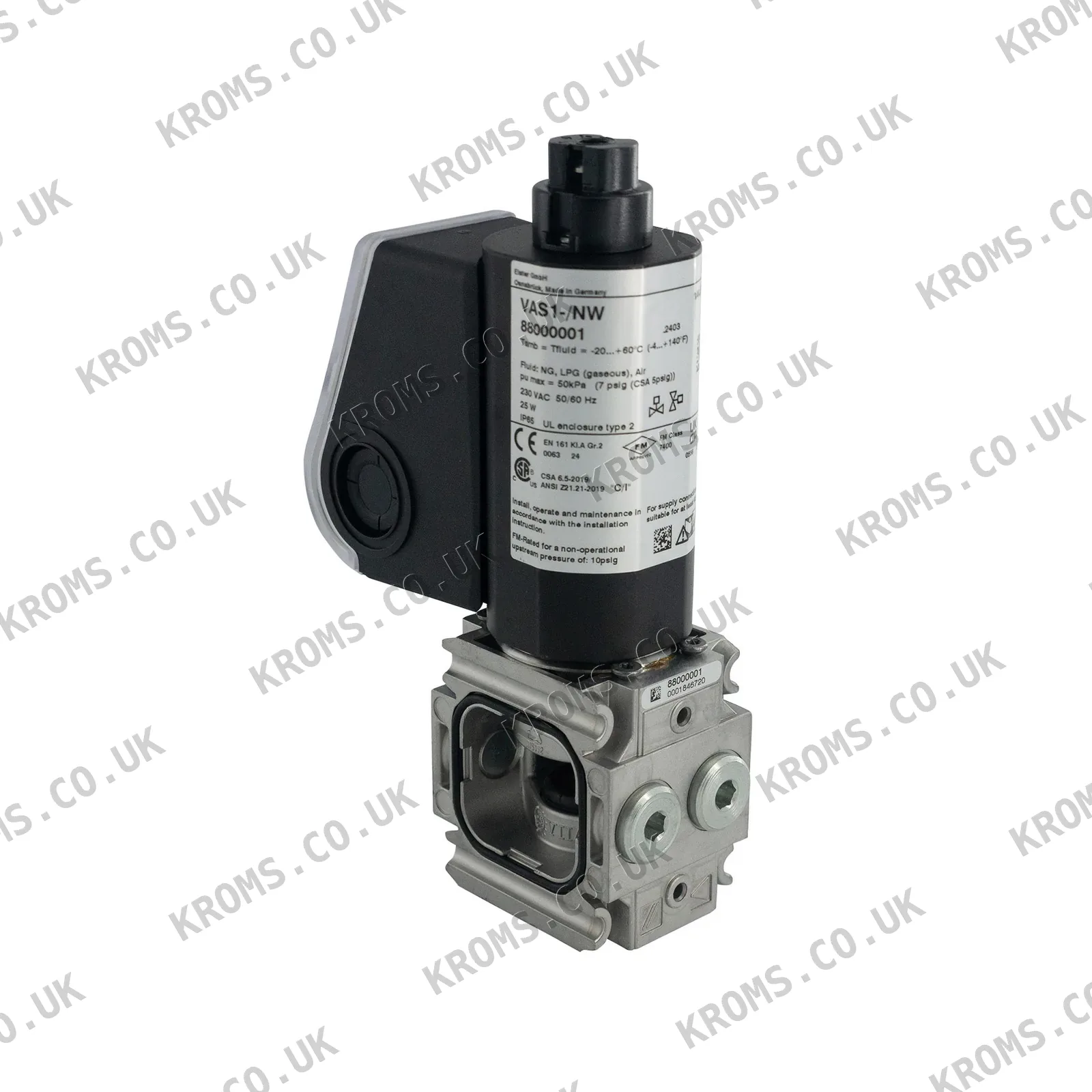 Kromschroder Gas solenoid valve VAS1-/NW 88000001