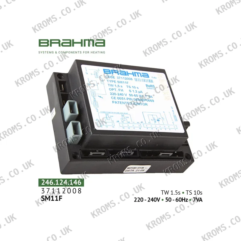 Brahma Burner control unit SM11F 37112008