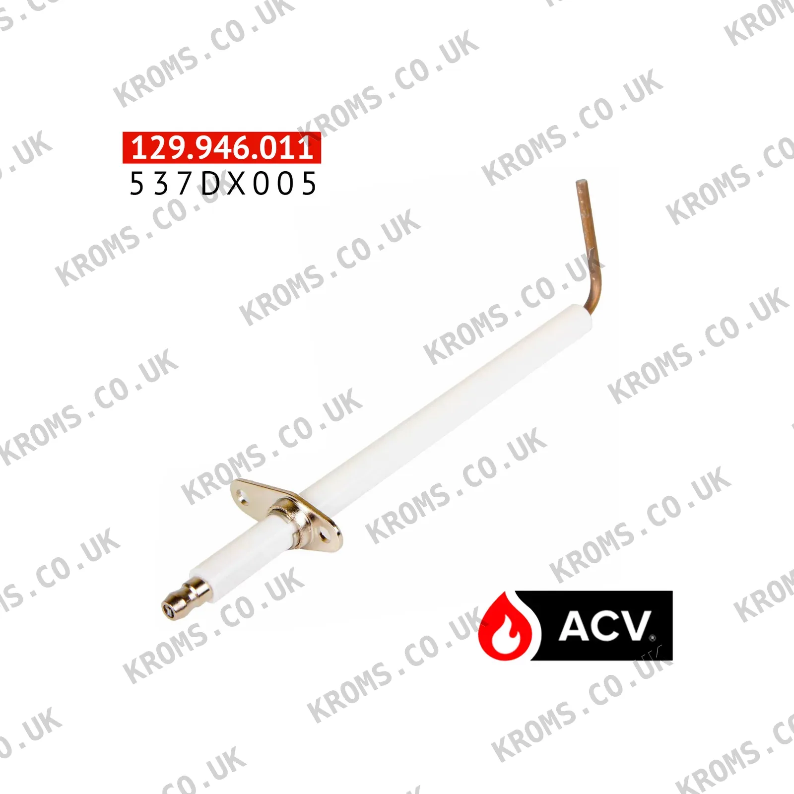 ACV Electrode ignition bent 537DX005