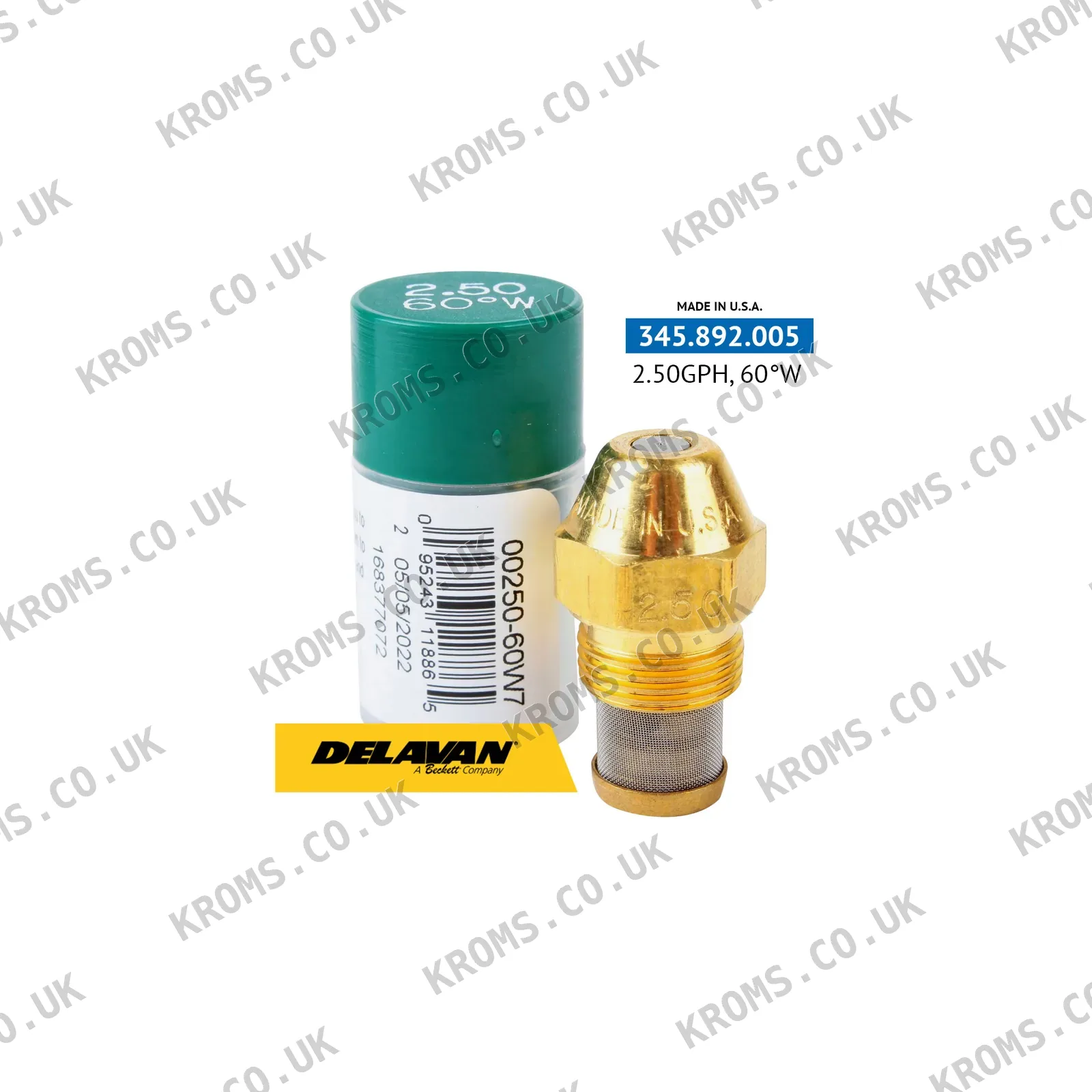 Delavan Oil burner nozzle 00250-60W7