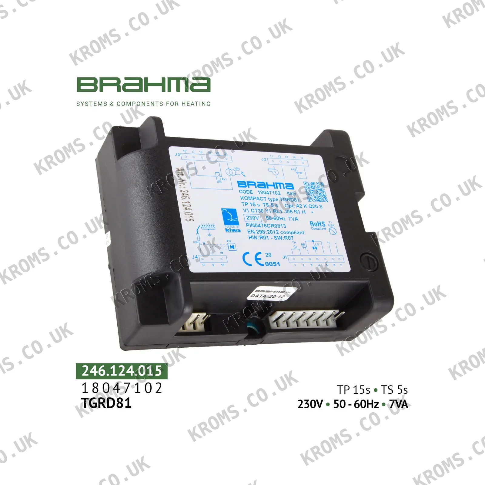 Brahma Microprocessor controller TGRD81 18047107