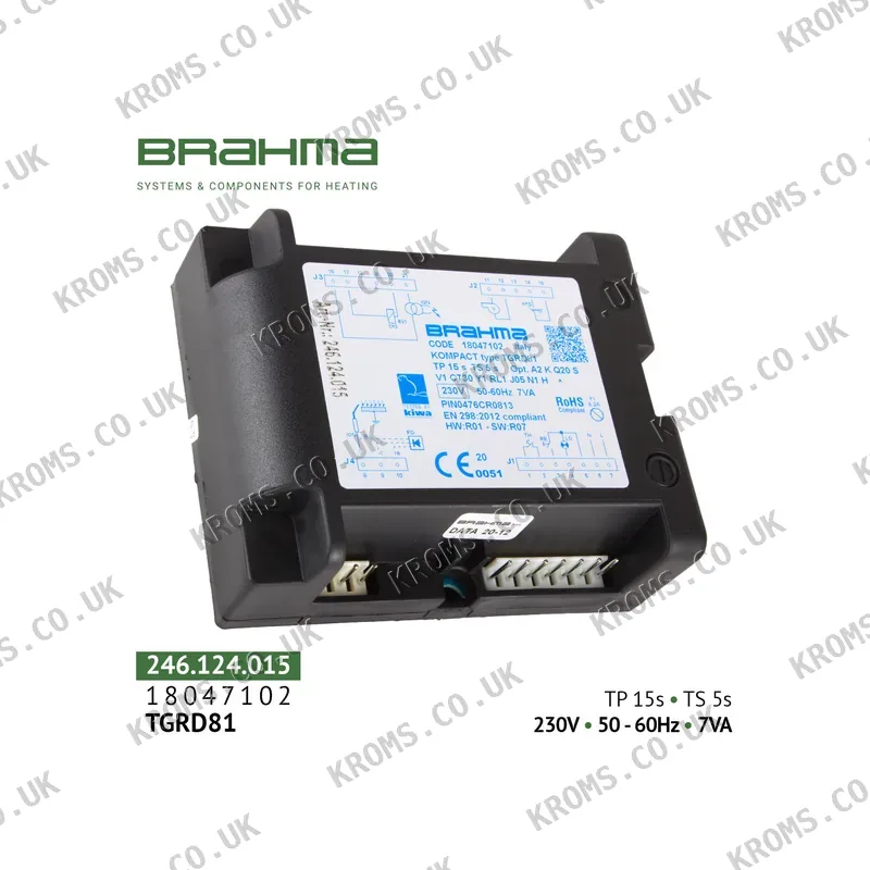 Brahma Microprocessor controller TGRD81 18047107