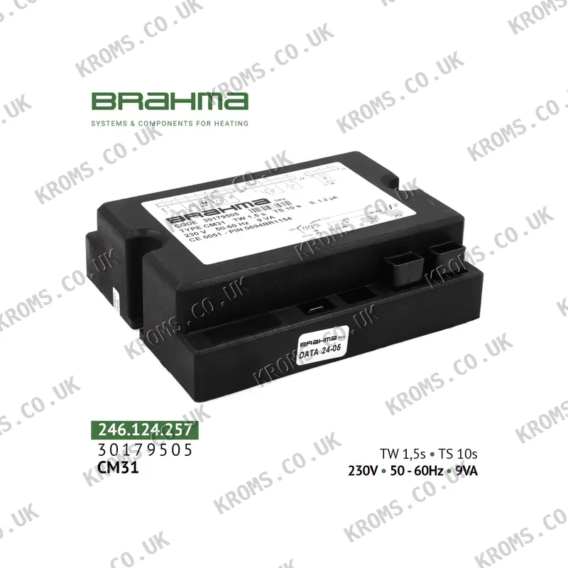 Brahma Burner control unit CM31 30179505