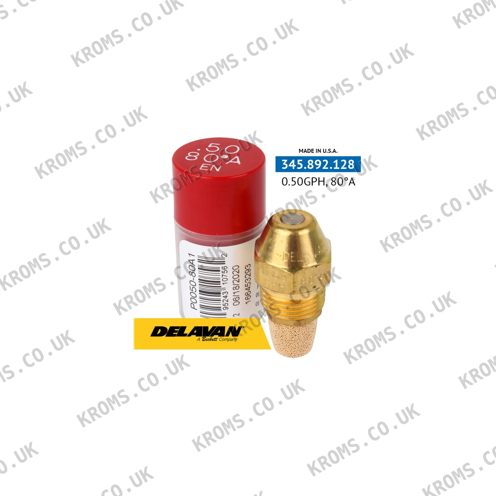 Delavan Oil burner nozzles P0050-80A1