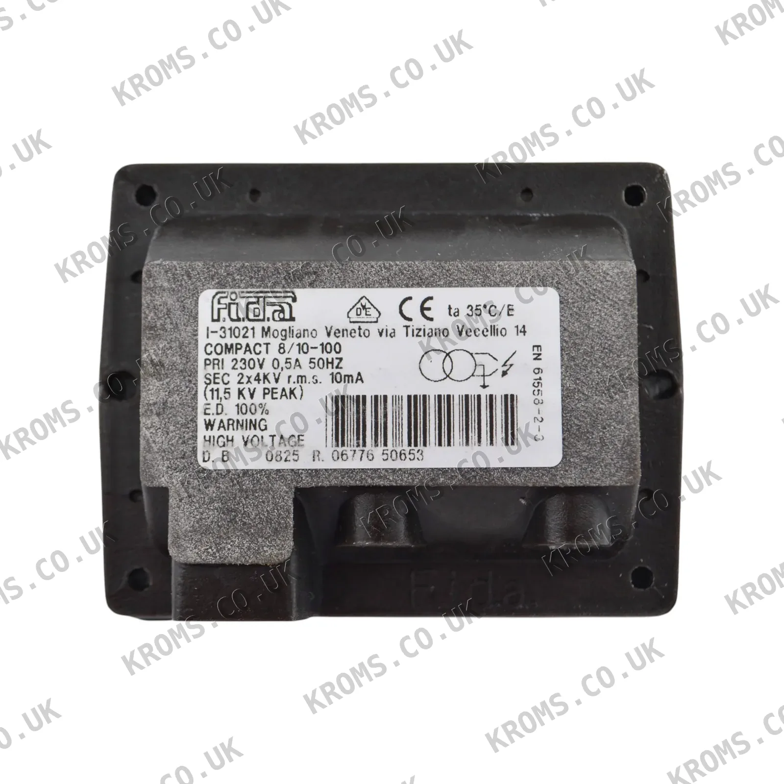 Fida Ignition transformer COMPACT 8/10CM CON 230V TE081D