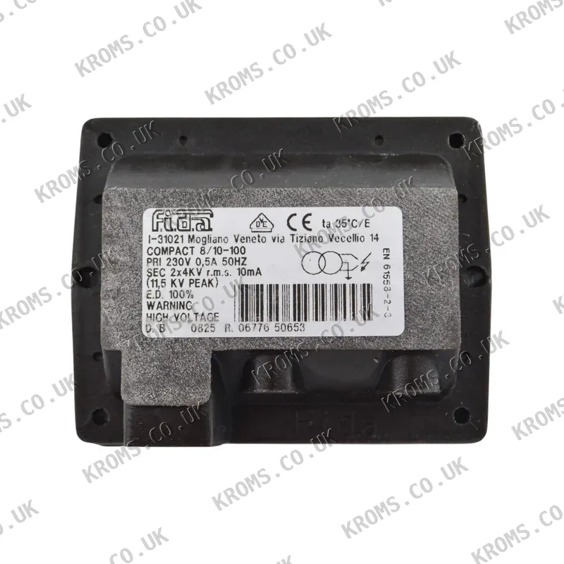 Fida Ignition transformer COMPACT 8/10CM CON 230V TE081D