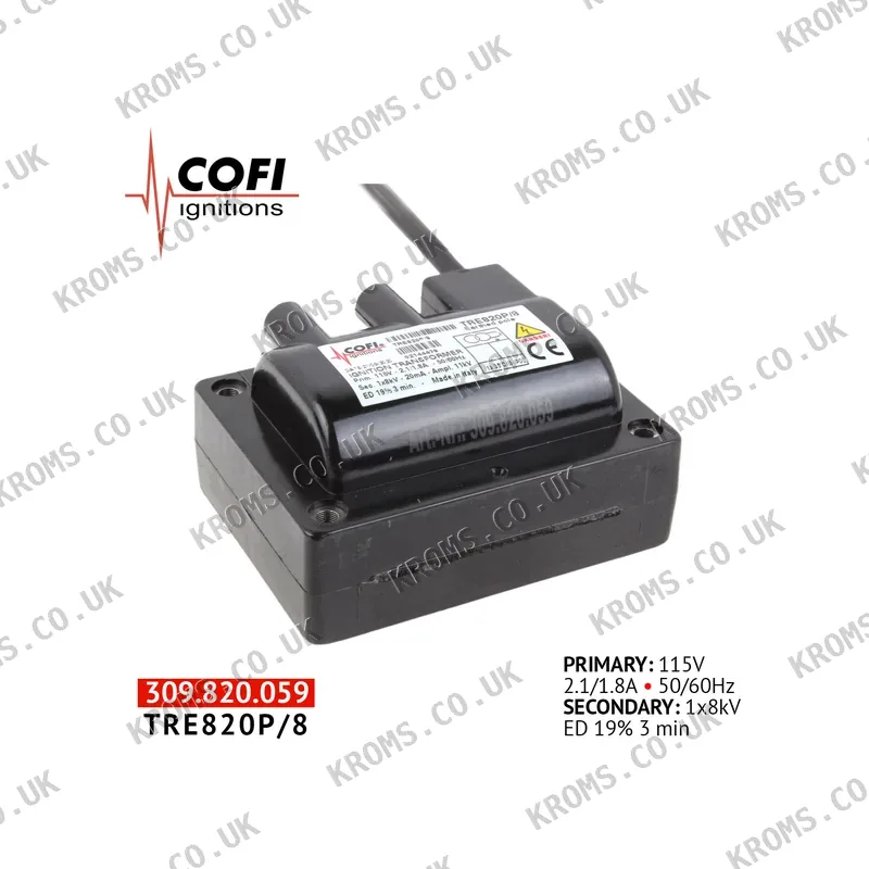 Cofi Ignition transformer TRE820P/8