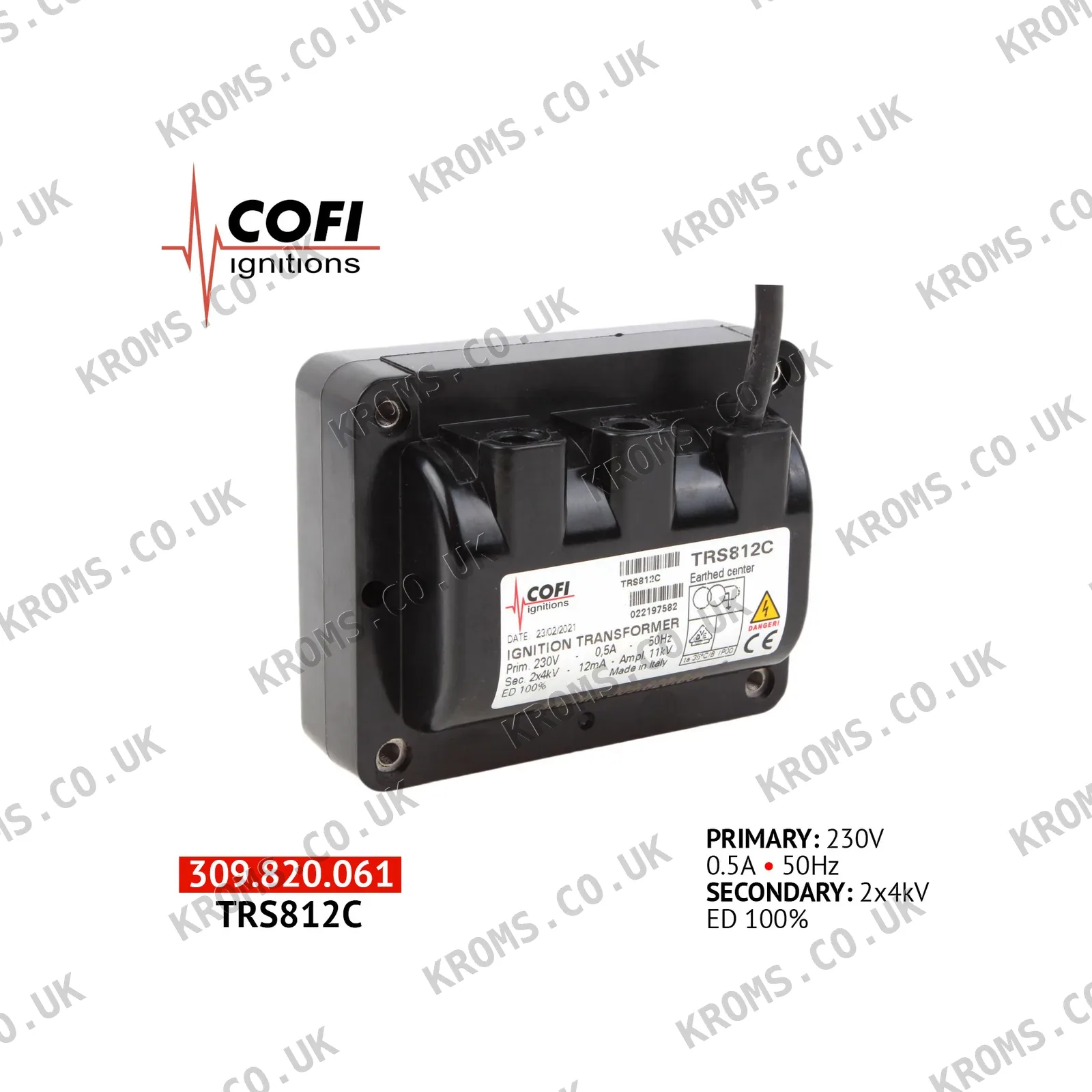 Cofi Ignition transformer TRS812C