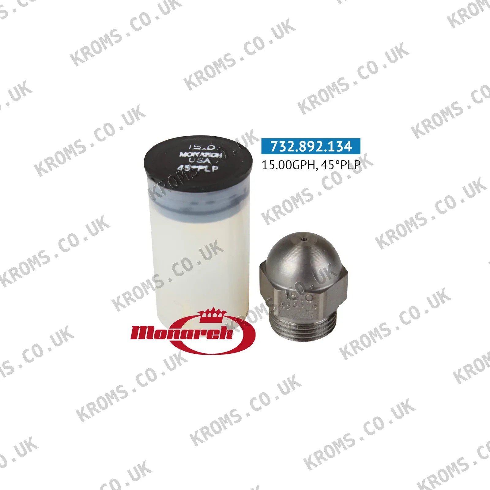 Monarch Oil nozzles 15.00GPH / 45PLP