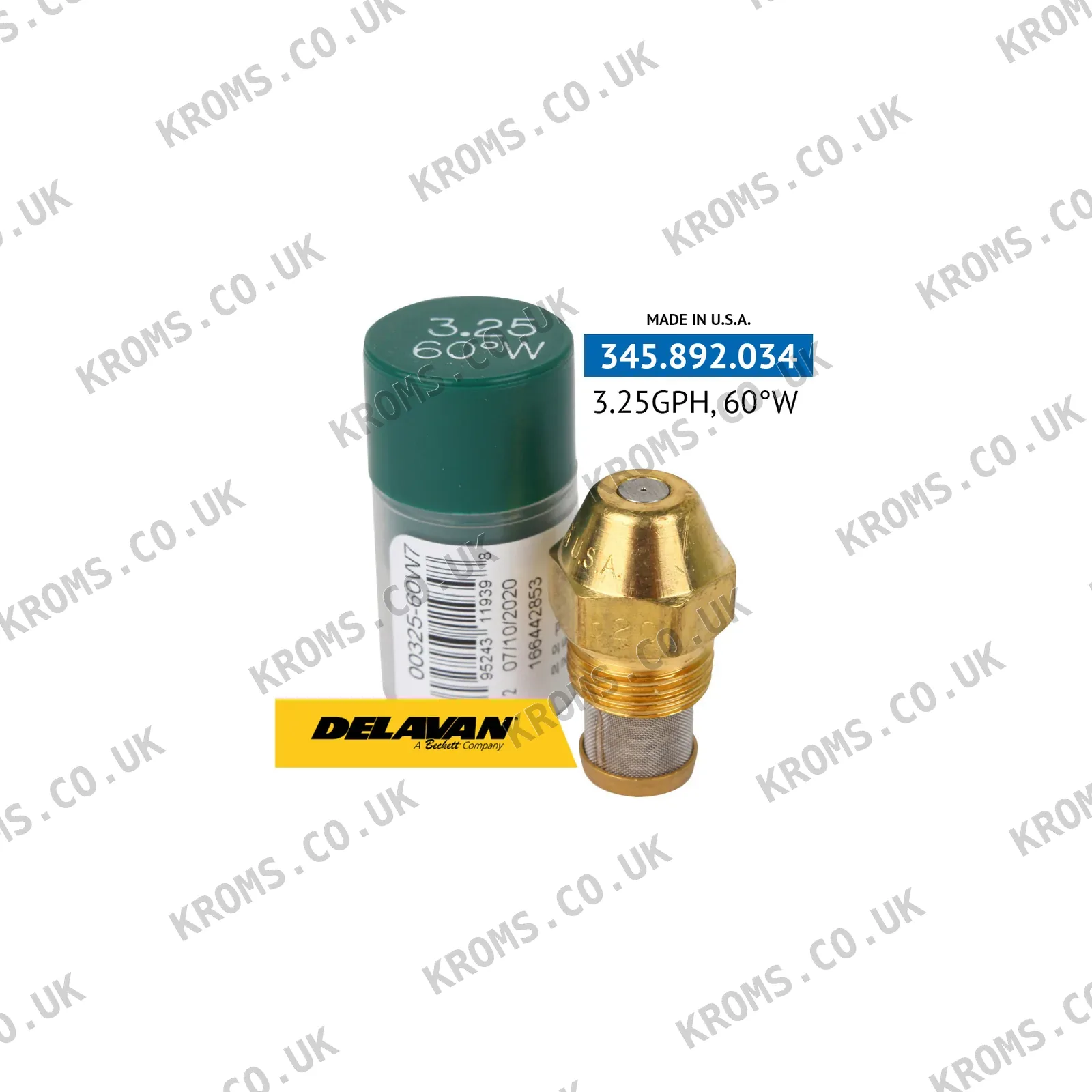 Delavan Oil nozzles 00325-60W7