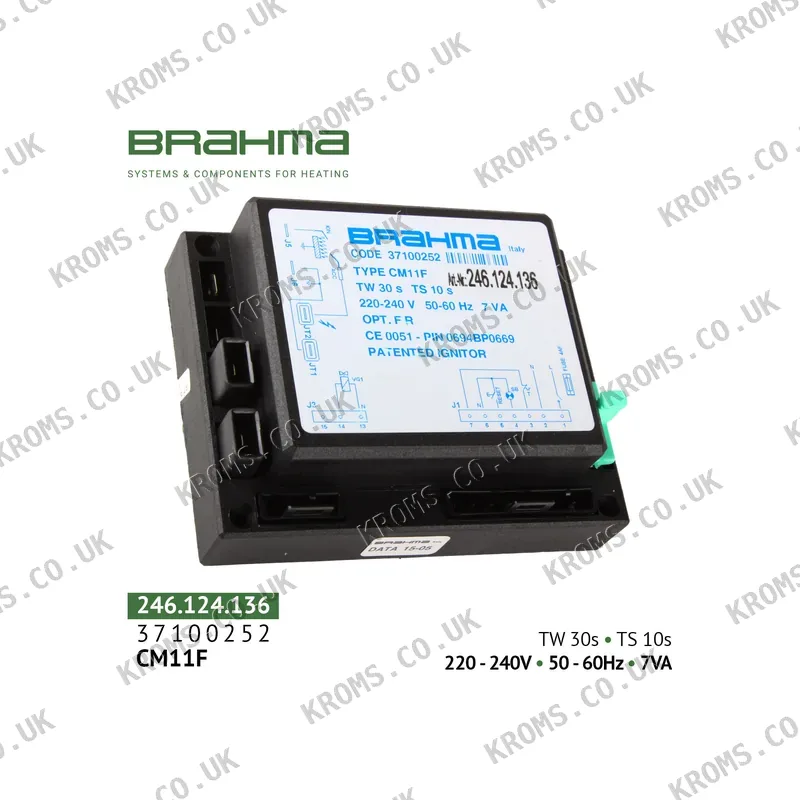 Brahma Microprocessor-based controller CM11F 37100252
