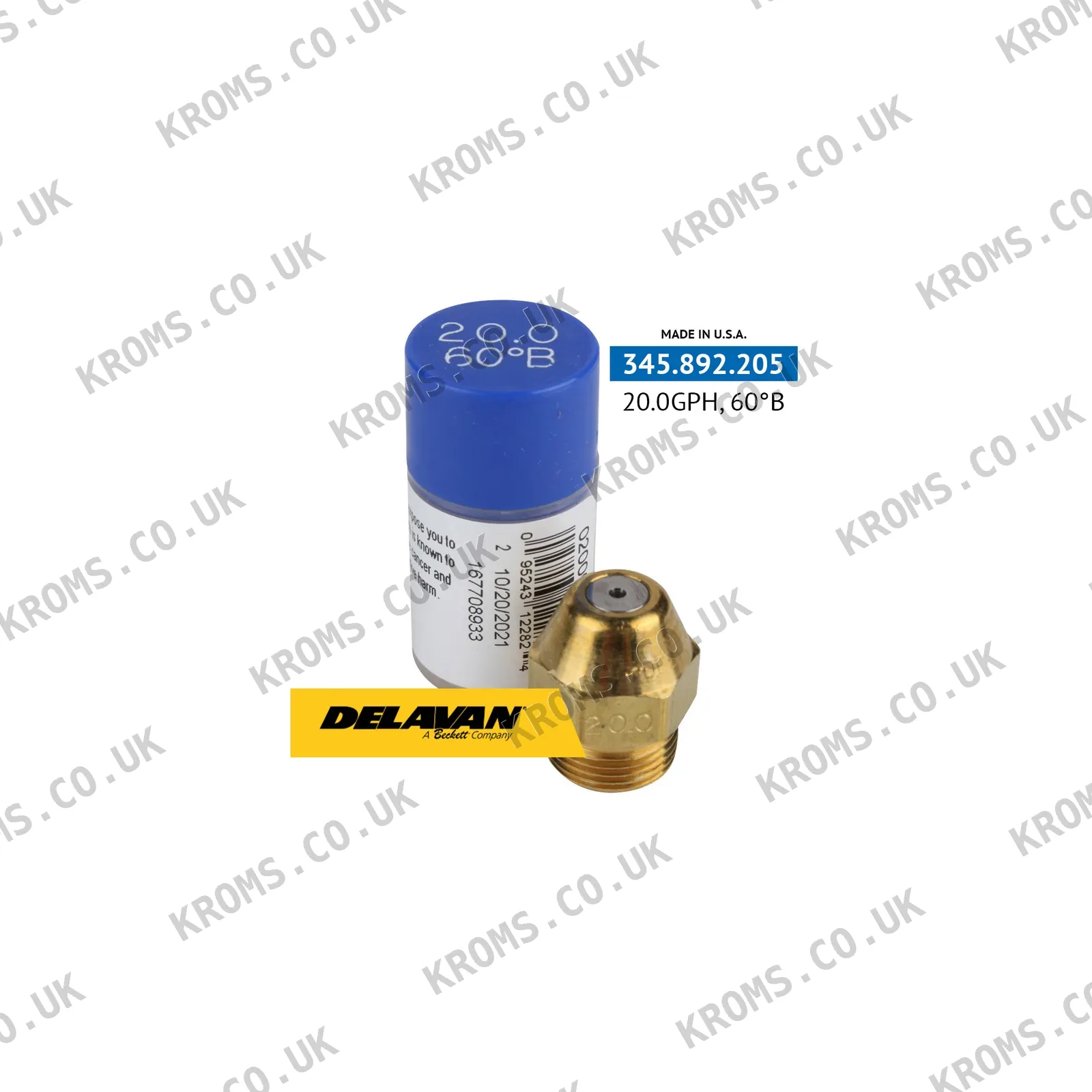 Delavan Oil nozzles 02000-60B0