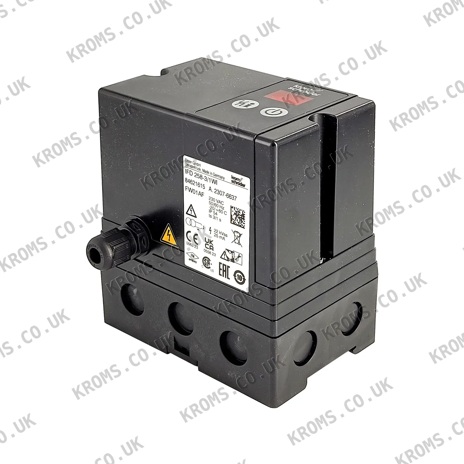 Kromschroder Automatic burner control unit IFD258-3/1WI 84621615