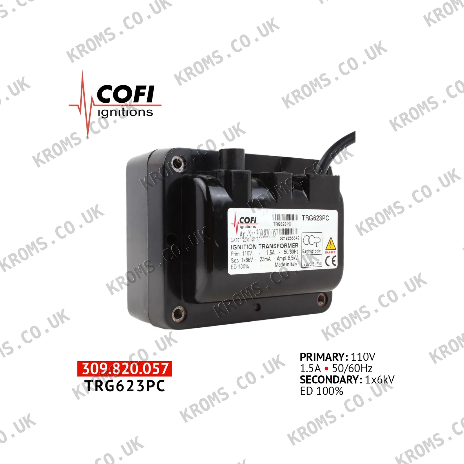 Cofi Ignition transformer TRG623PC
