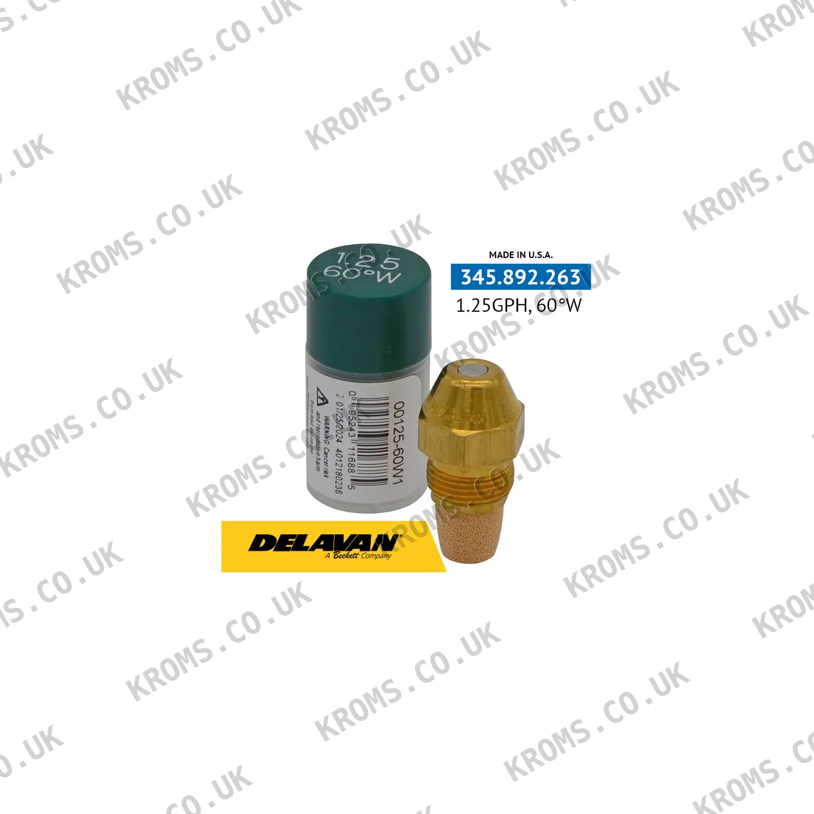 Delavan Oil nozzle 00125-60W1