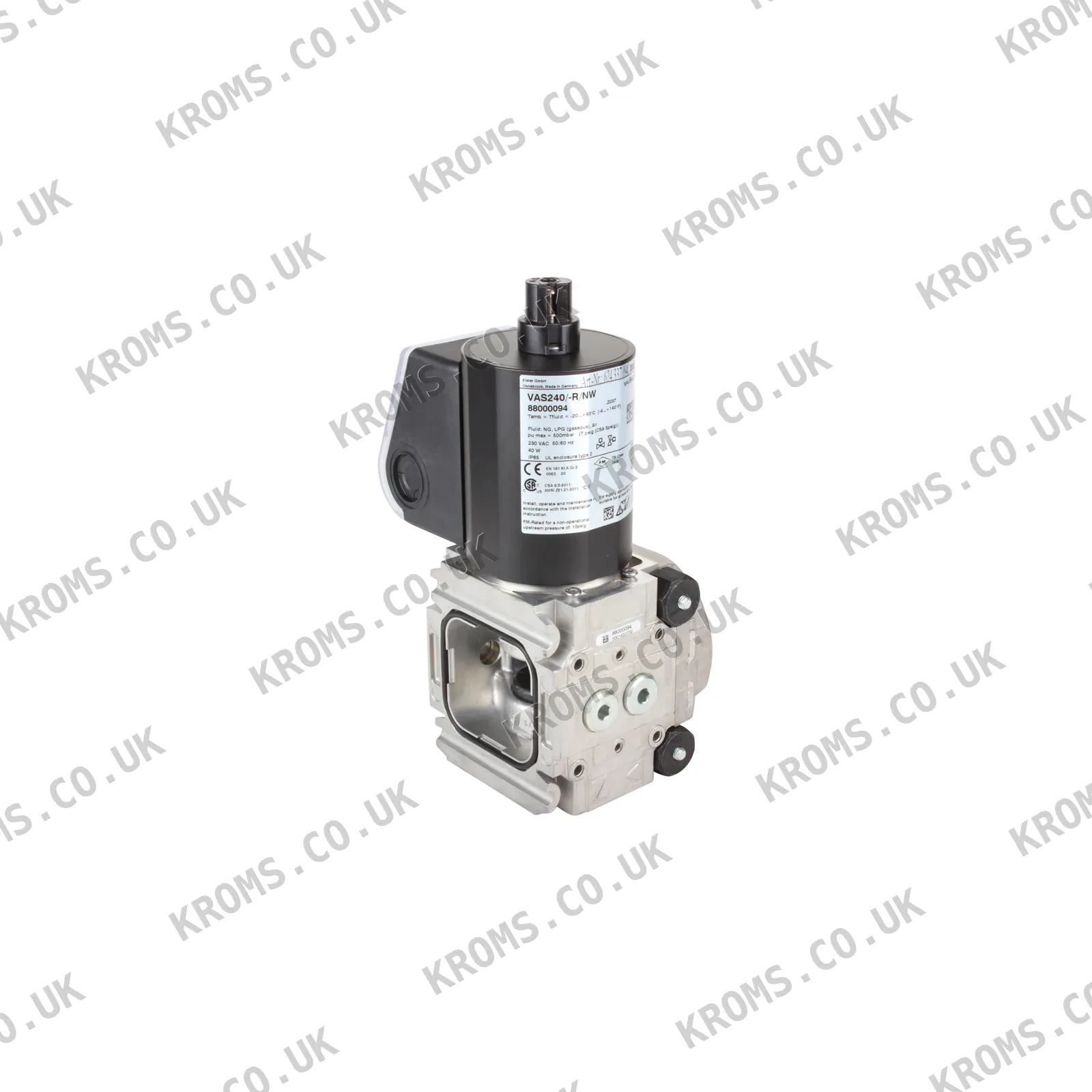 Kromschroder Gas solenoid valve VAS240/-R/NW 88000094