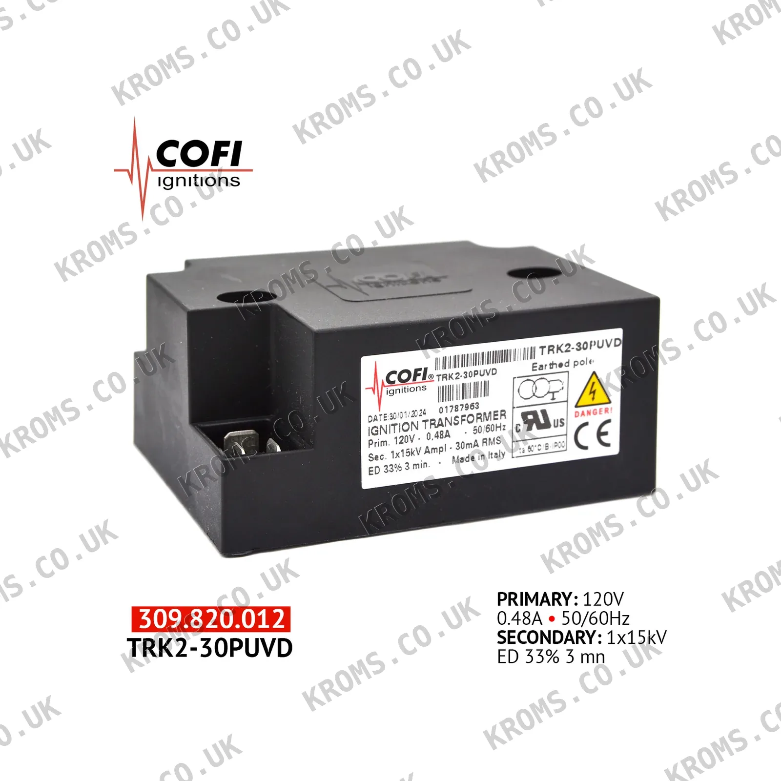 Cofi Ignition transformer TRK2-30PUVD