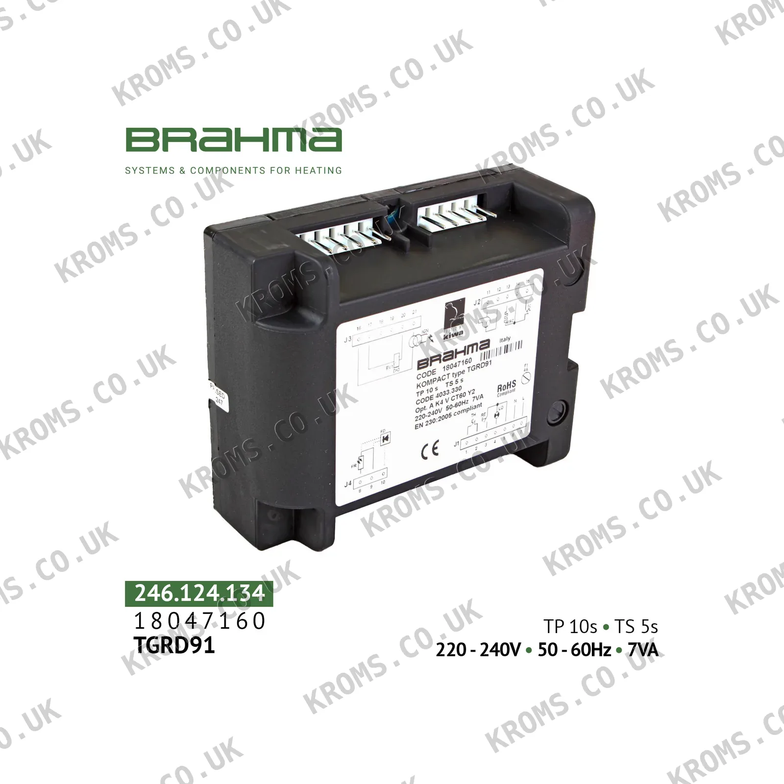 Brahma Microprocessor-based controller TGRD91 18047160