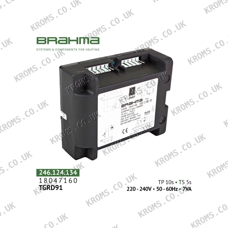 Brahma Microprocessor-based controller TGRD91 18047160