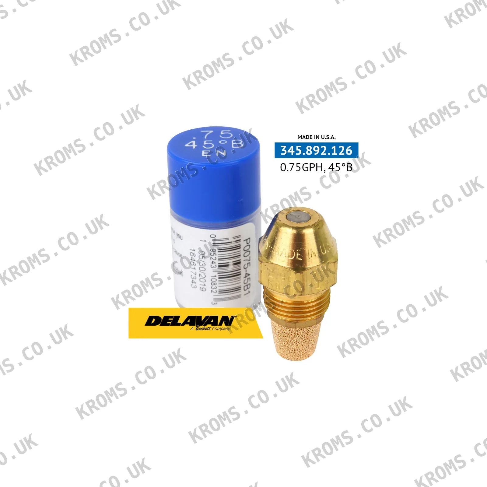 Delavan Oil nozzle P0075-45B1