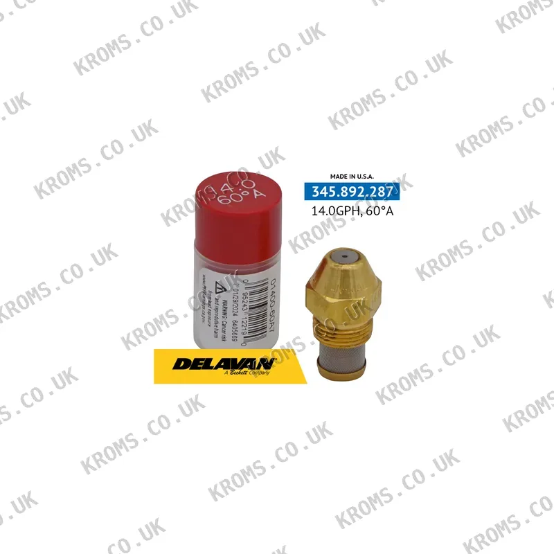 Delavan Oil burner nozzles 01400-60A7