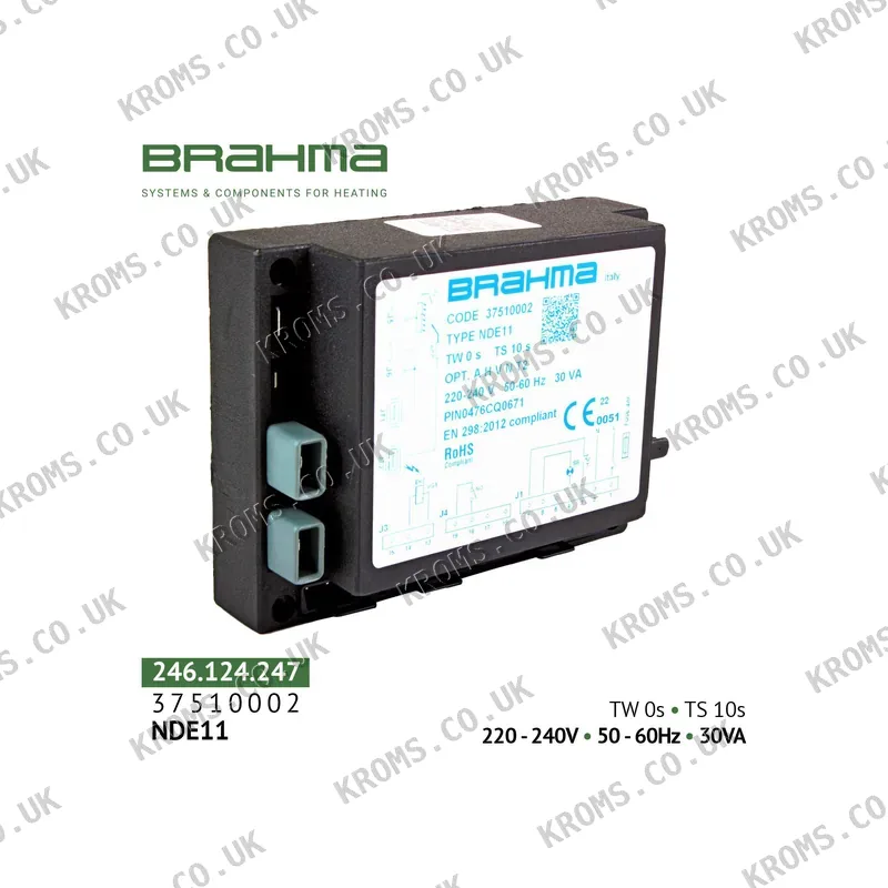 Brahma Burner management control unit NDE11 37510002