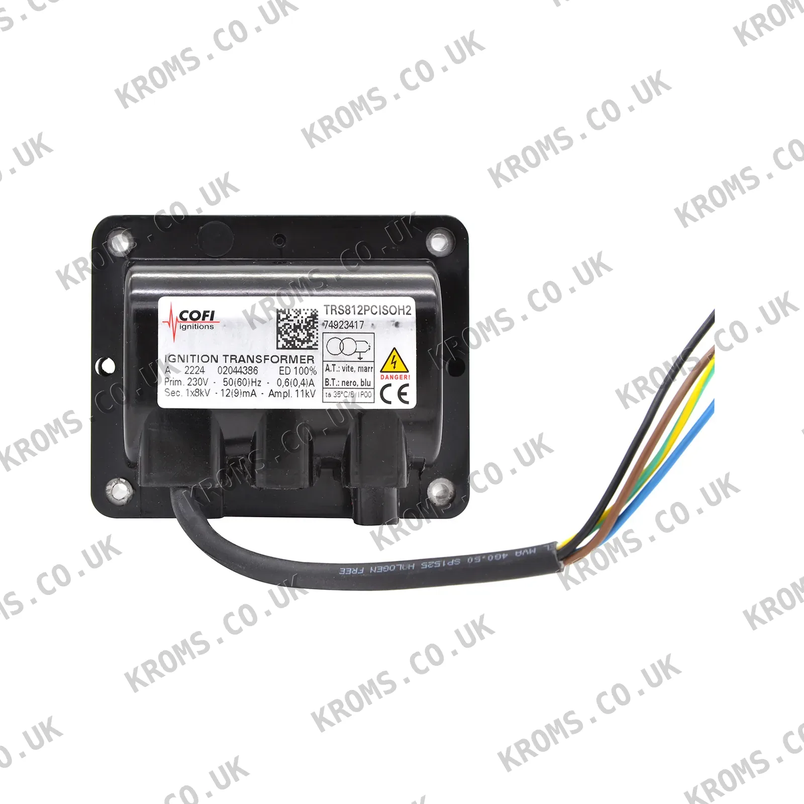 Kromschroder Ignition transformer TZI8-12/100WZ 74923417