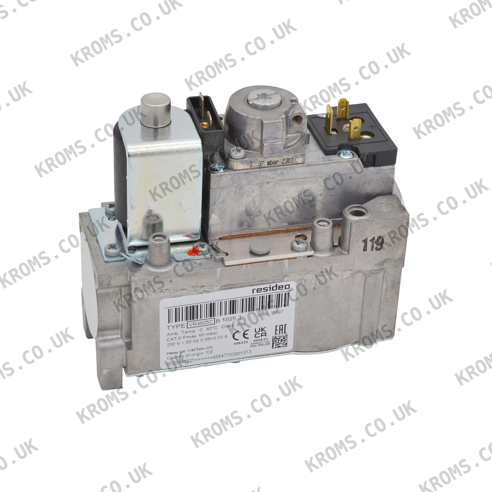 Honeywell Gas solenoid valve VR4605CB1025U