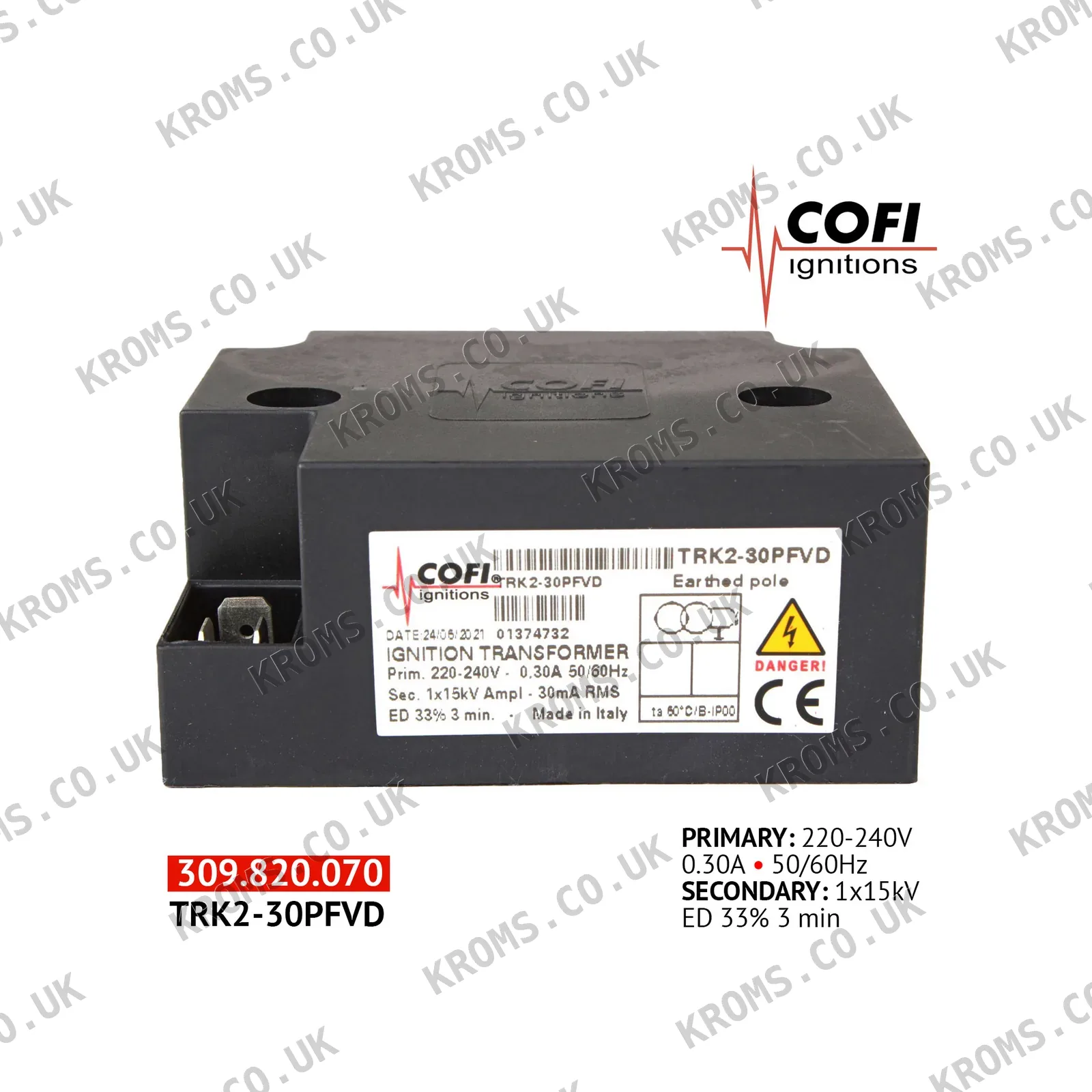 Cofi Ignition transformer TRK2-30PFVD