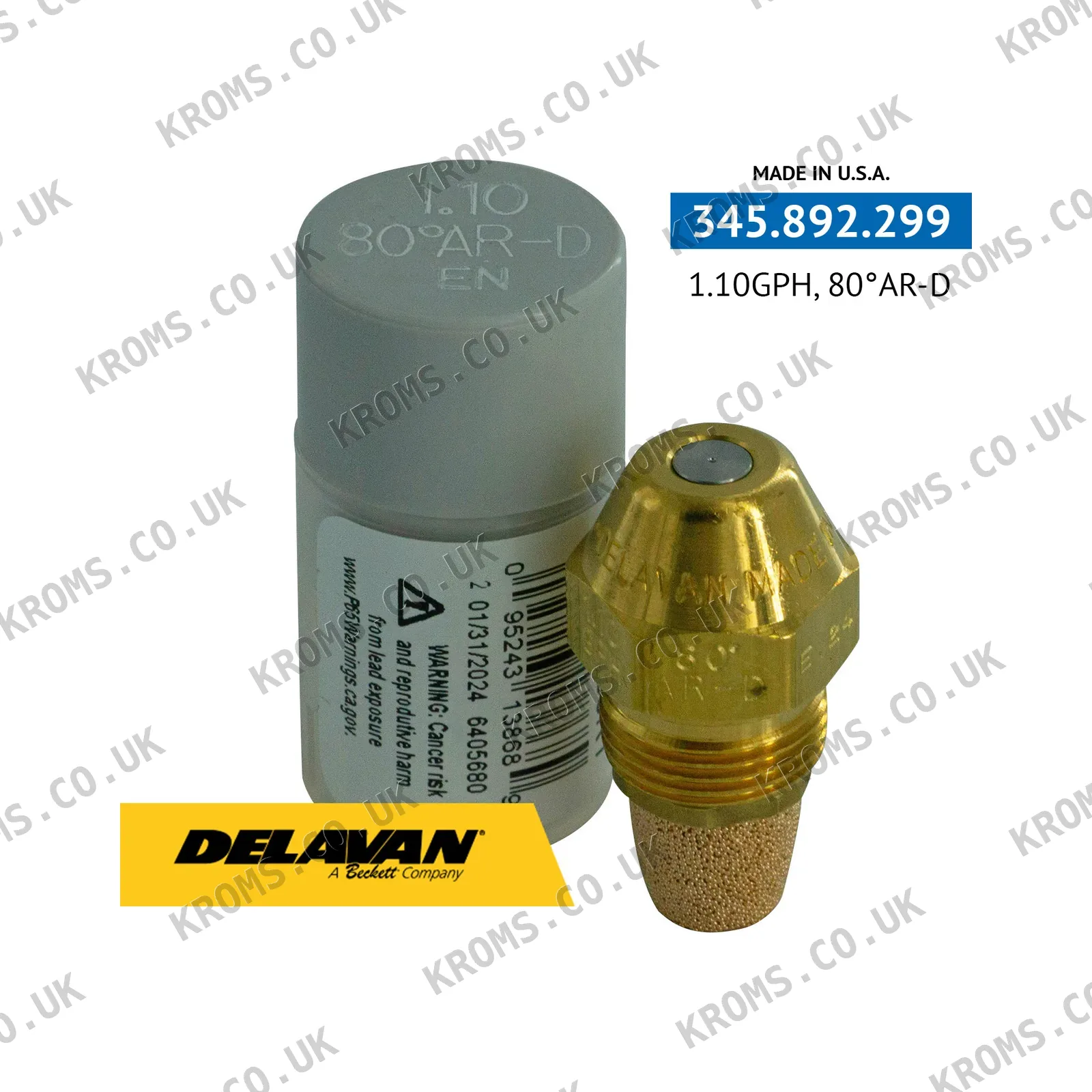Delavan Oil nozzle PA110-80R1