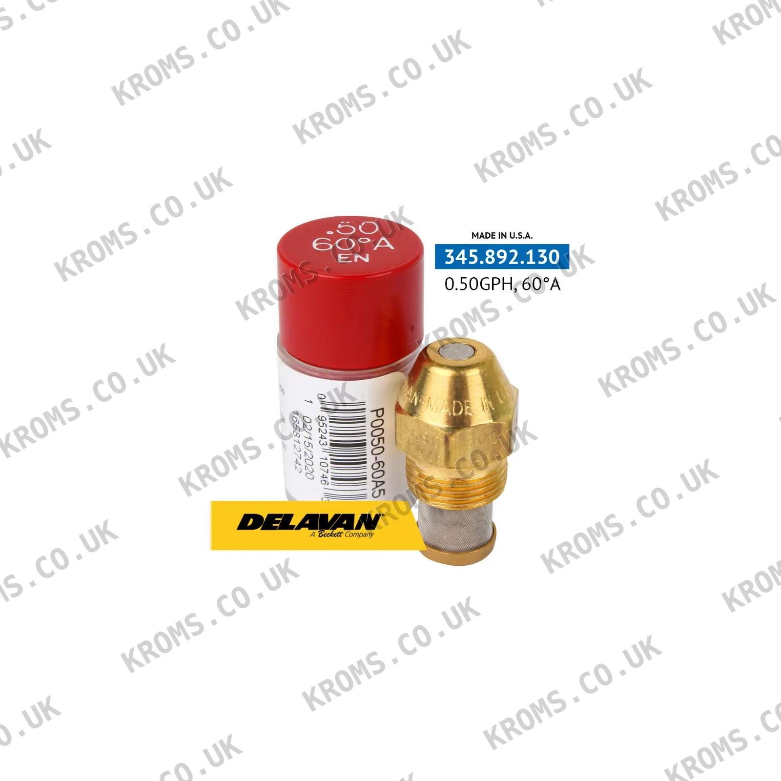 Delavan Oil burner nozzles P0050-60A5