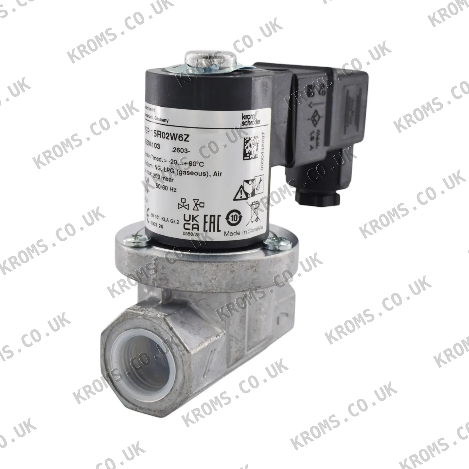 Kromschroder Gas solenoid valve VGP15R02W6Z 85294103