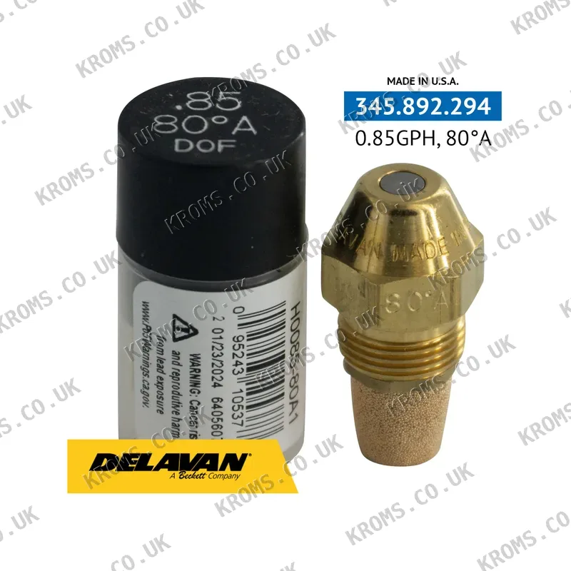 Delavan Oil nozzle H0085-80A1