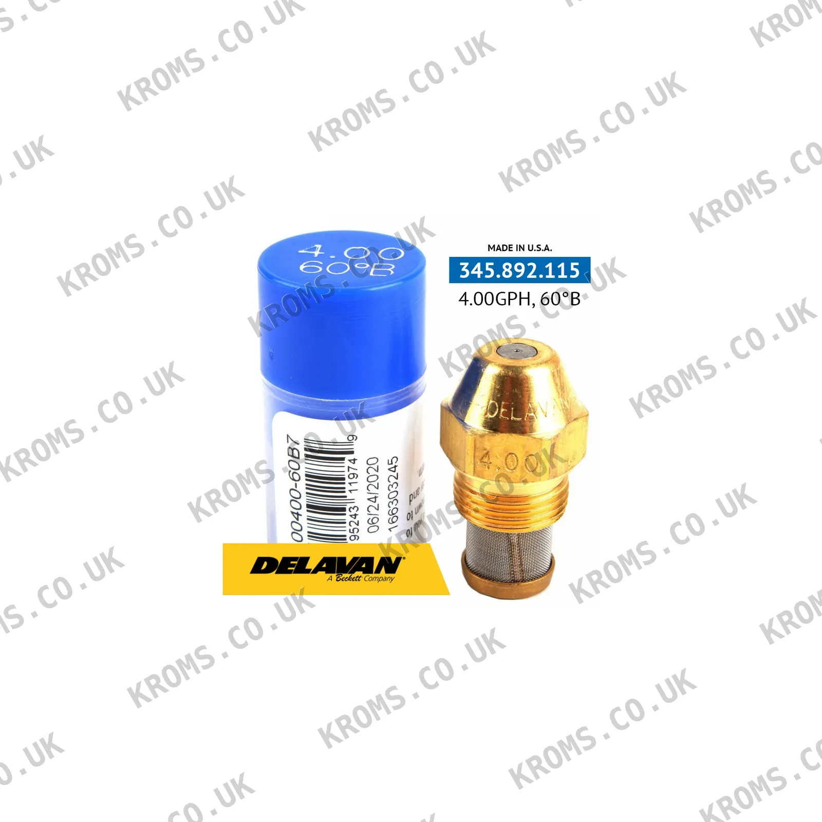 Delavan Oil burner nozzles 00400-60B7