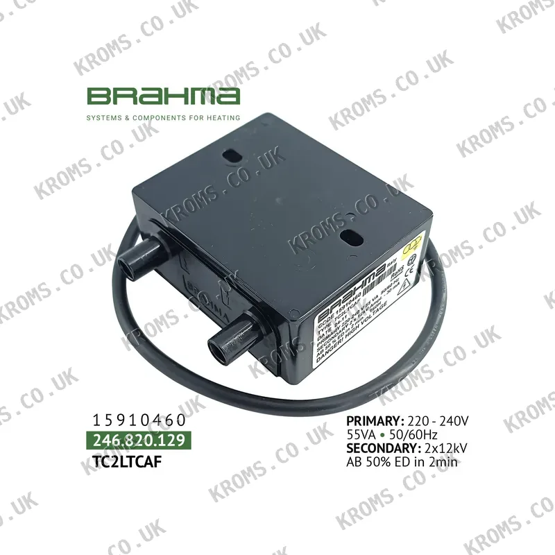 Brahma Ignition transformer TC2LTCAF 15910460