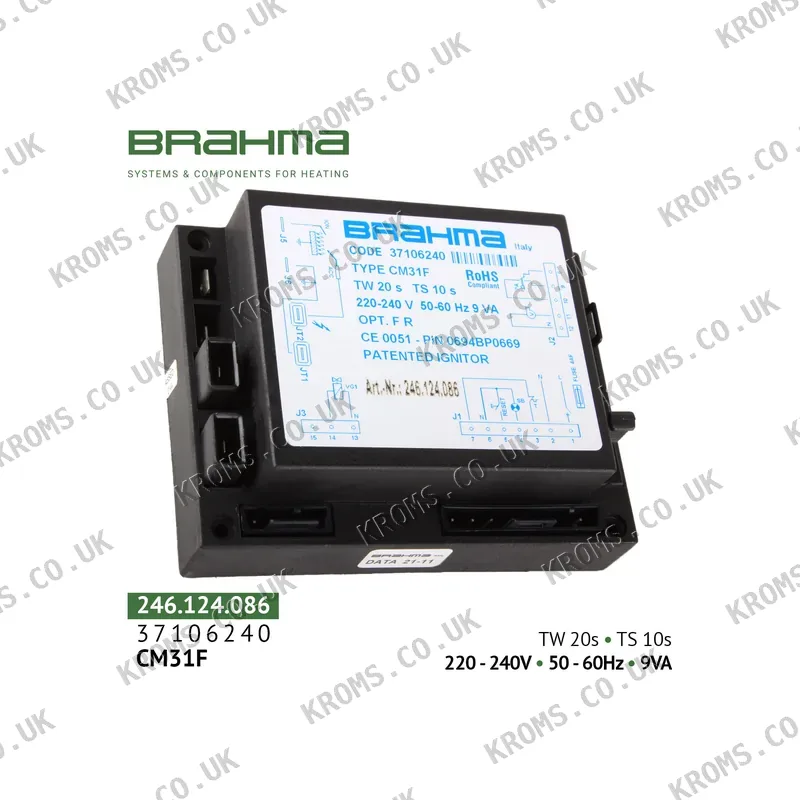 Brahma Control box CM31F 37106240