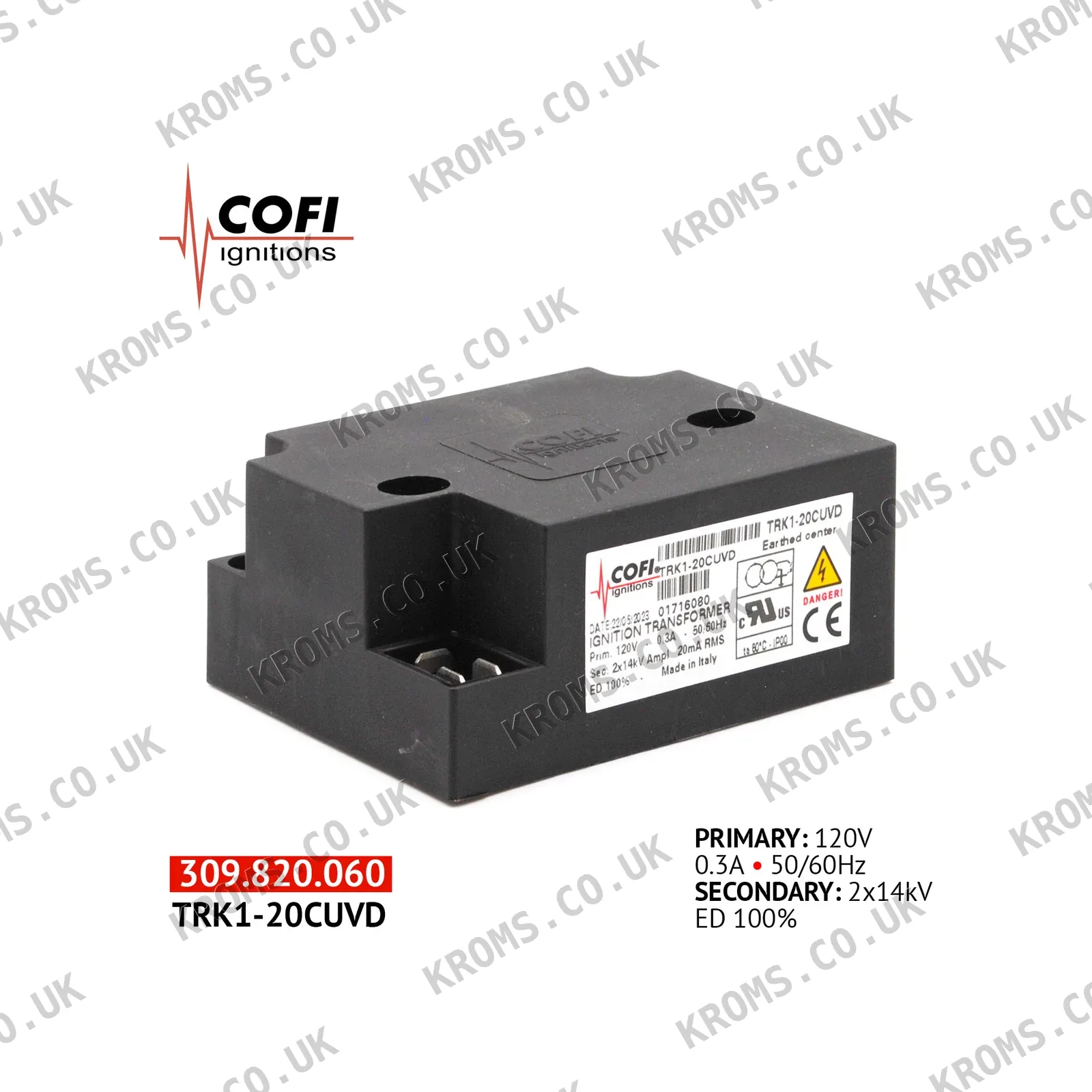 Cofi Ignition transformer TRK1-20CUVD
