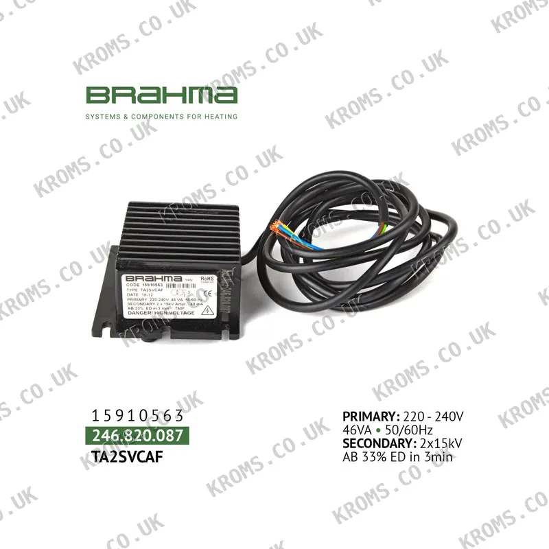 Brahma Trasformatore di accensione TA2SVCAF 15910563