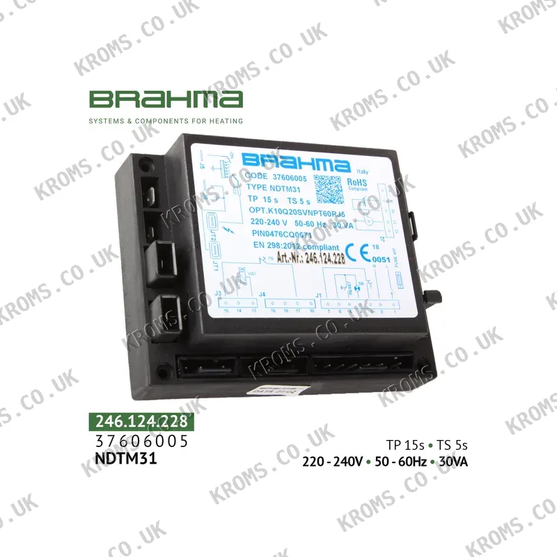 Brahma Combustion control unit NDTM31 37606005