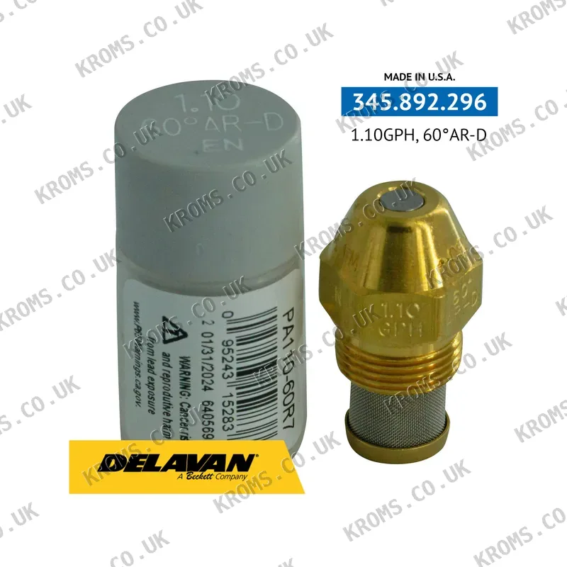 Delavan Oil nozzles PA110-60R7