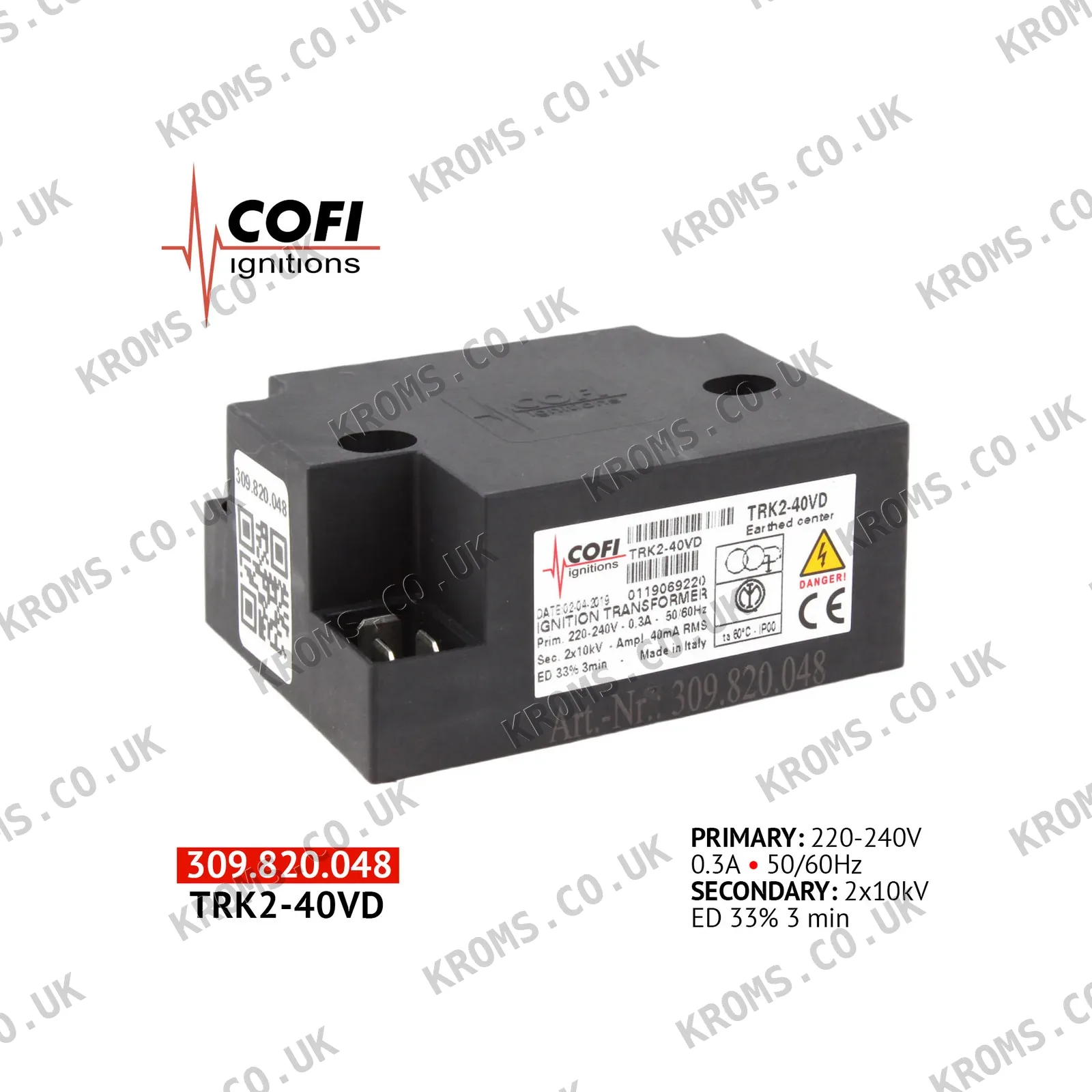 Cofi Ignition transformer TRK2-40VD