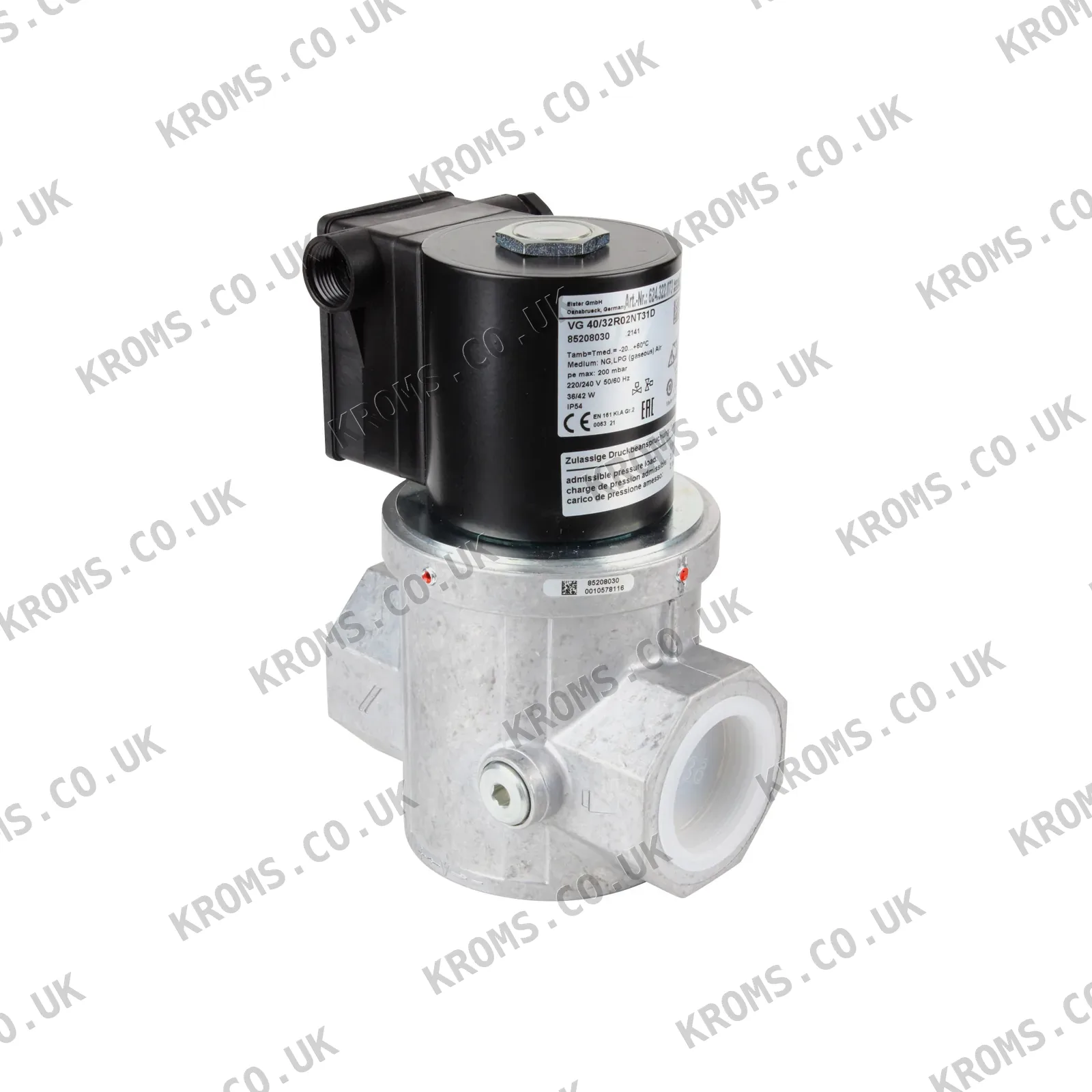 Kromschroder Gas solenoid valve VG40/32R02NT31D 85208030