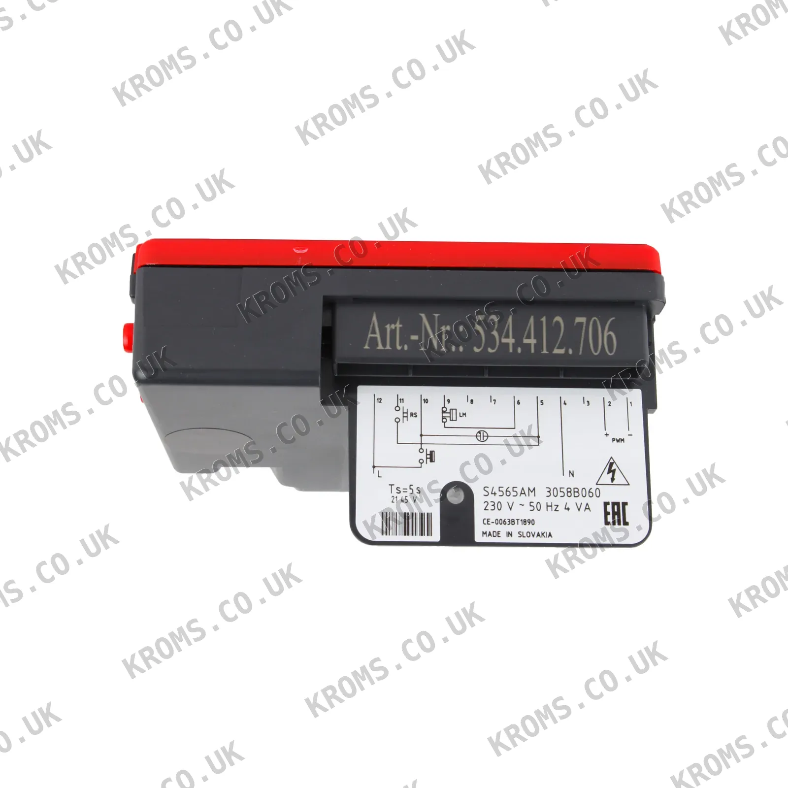 Honeywell Burner control unit S4565AM3058B
