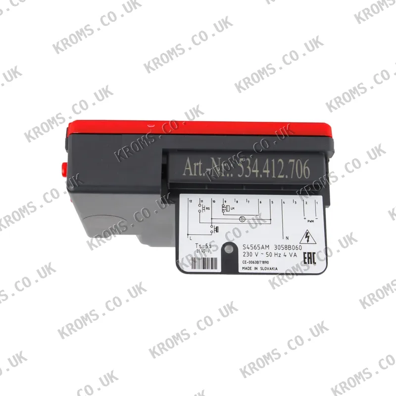 Honeywell Burner control unit S4565AM3058B