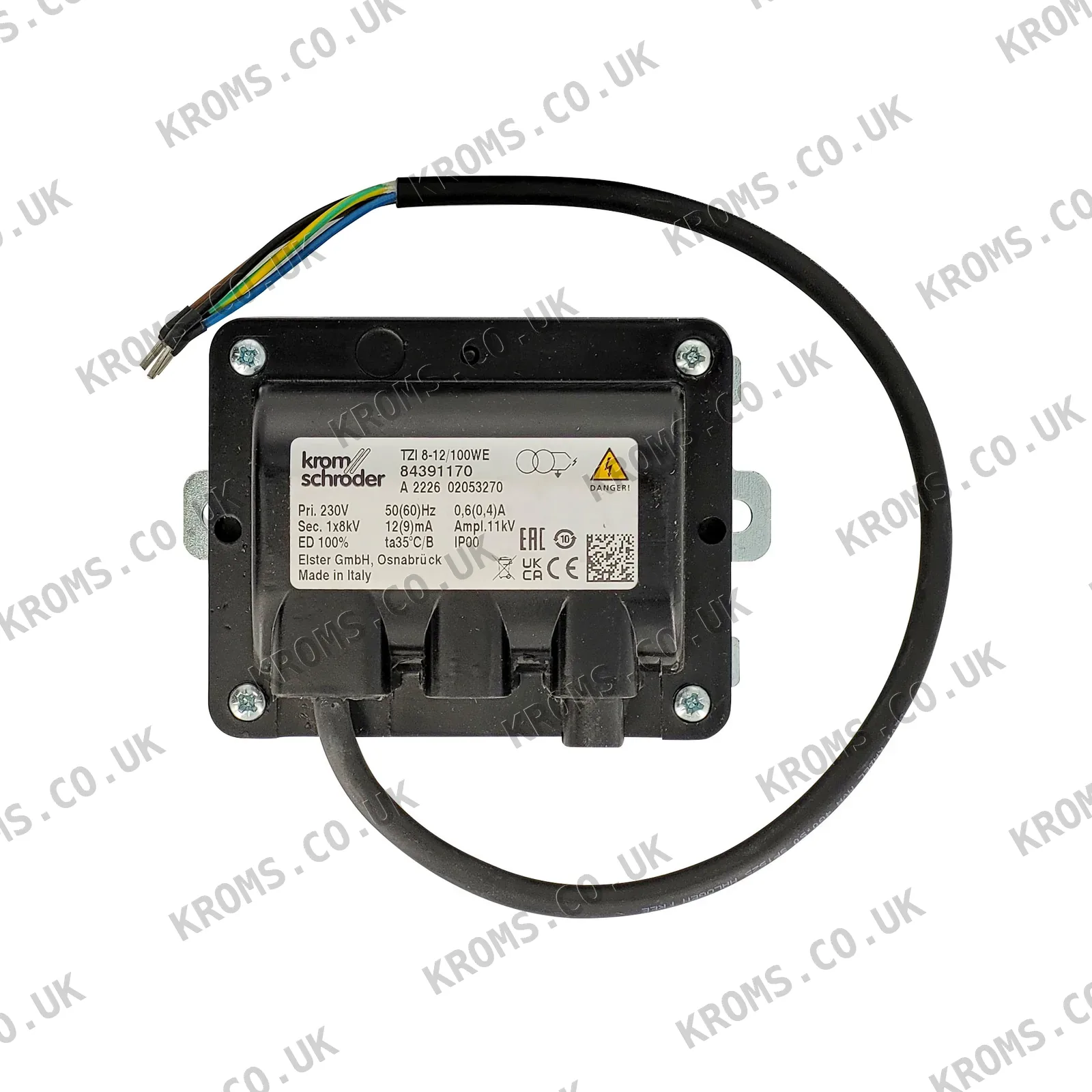 Kromschroder Ignition transformer TZI8-12/100WE 84391170