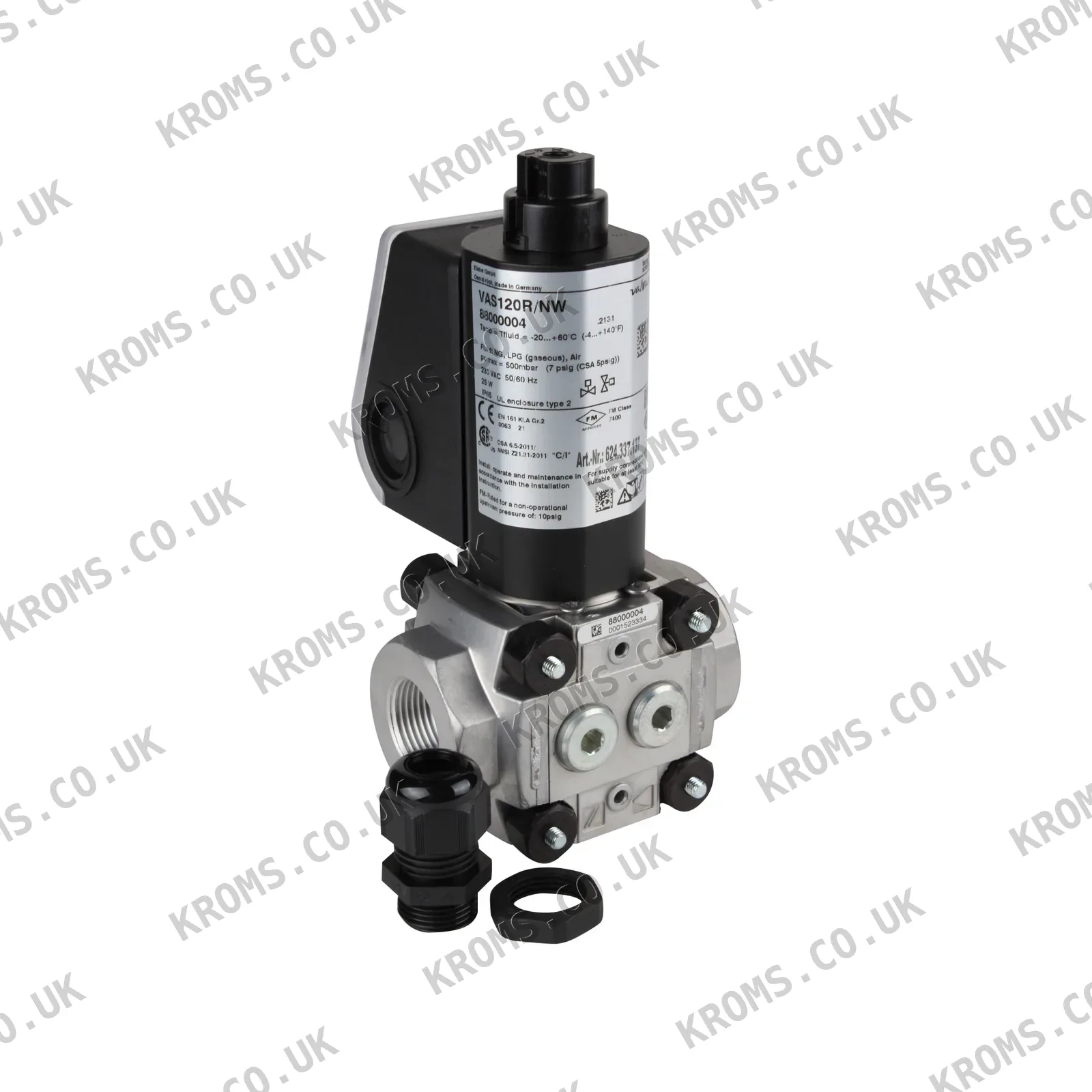 Kromschroder Gas solenoid valve VAS120R/NW 88000004